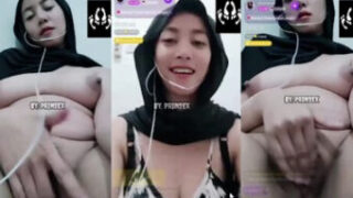Ukhti Tevi Hijab Cantik VCS Colok Memek Tanta Sensor