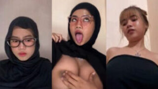 Ternyata Pacarku Hijab Berkacamata Susunya Besar Juga